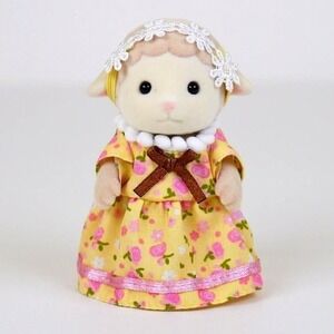 Calico Critters Sylvanian Families Sheep Mother - Miniature Animal Doll